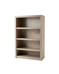 Olive Bend Freestanding Bookcase - Gray (synthetic illustration; no displayed measurements)
