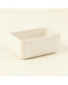 Dawn Dale Empty Railing Planter With Integral Brackets - White (synthetic illustration; no displayed measurements)