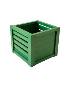 Field Dell Empty Furniture-Style Litter Enclosure - Green (synthetic illustration; no displayed measurements)