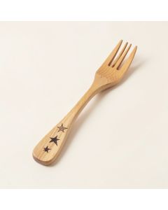 Birchwood Star Print Dinner Fork (synthetic illustration; no displayed measurements)