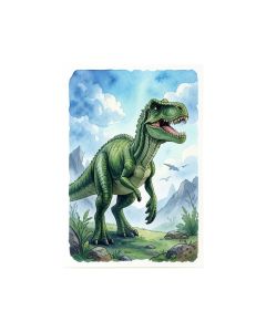 Maney Watercolor Dinosaurs Jurassic Wall Sticker