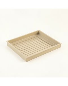 Shore Dale Empty Under-Desk Cable Tray - Beige (synthetic illustration; no displayed measurements)