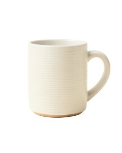 Shore Branch Ceramic Mug - White