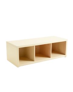 Meadow Crossing Shoe Storage Bench - Cream