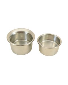 Aultman Enameled Metal 2 Piece Soap Dish Set