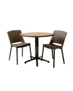 Stines Outdoor 3 Piece Bistro Set
