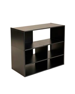 Dune Crossing Desktop Shelving Unit - Black (synthetic illustration; no displayed measurements)