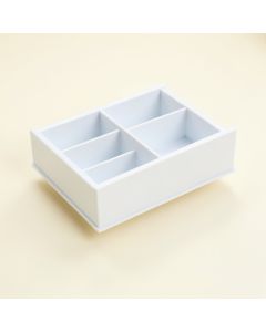 Flint Bend Empty Pantry Drawer Organizer Insert - White (synthetic illustration; no displayed measurements)