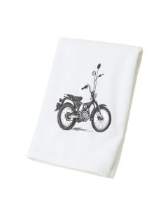 Michie Image And Dirt Lover Text With Distressed Dirt Bike Hand Towel