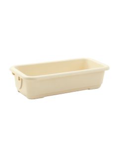 Linden Arc Empty Railing Planter With Integral Brackets - Cream (synthetic illustration; no displayed measurements)