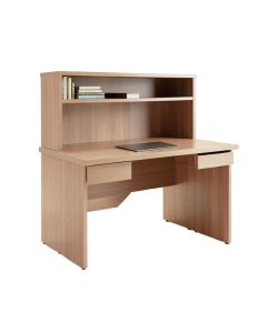 Ishaan Executive Desk With Hutch (synthetic illustration; no displayed measurements)