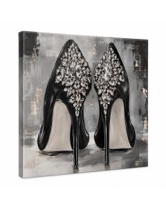 Fashion And Glam My Trophies Shoes By Oliver Gal - Wrapped Canvas Graphic Art Print