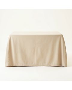 River Dell Flat Bed Sheet - Beige (synthetic illustration; no displayed measurements)