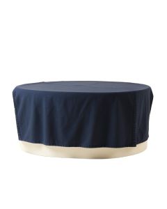 Laurel Crossing Flat Bed Sheet - Navy