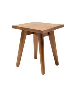 Jonina Solid Wood Tray Top 4 Leg End Table (synthetic illustration; no displayed measurements)