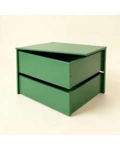 Maple Arc Under-Desk Drawer Unit (synthetic illustration; no displayed measurements)