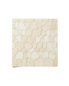 Atlantic 1 '' X 1 '' Seashell Mosaic Tile In Cream (synthetic illustration; no displayed measurements)
