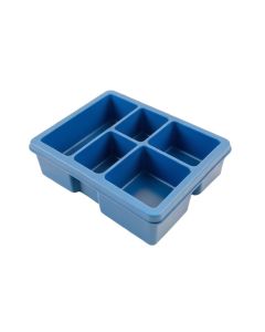 Cedar Bend Empty Pantry Drawer Organizer Insert - Blue (synthetic illustration; no displayed measurements)