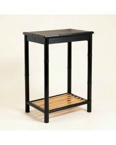 Holly Dale Freestanding Laundry Folding Counter - Black (synthetic illustration; no displayed measurements)