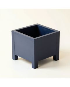 Birch Crossing Empty Raised Planter - Navy (synthetic illustration; no displayed measurements)
