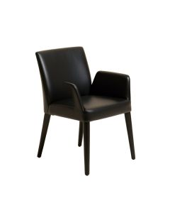 Leddy Sside Chair In Black