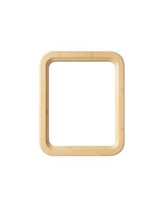 Shore Canyon Framed Wall Mirror - Beige