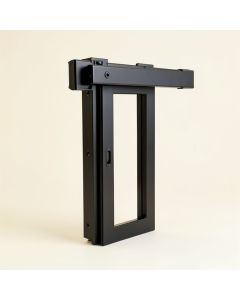 Heavy Duty Sliding Standard Single Barn Door Hardware Kit (synthetic illustration; no displayed measurements)