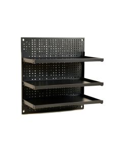 Cliff Bend Empty Wall-Mounted Tool Organizer Panel - Black (synthetic illustration; no displayed measurements)