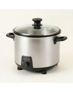 Hamilton Beach 6-Quart Programmable Slow Cooker (synthetic illustration; no displayed measurements)