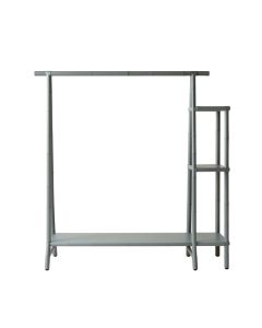 Pine Bluff Empty Garment Rack - Gray (synthetic illustration; no displayed measurements)