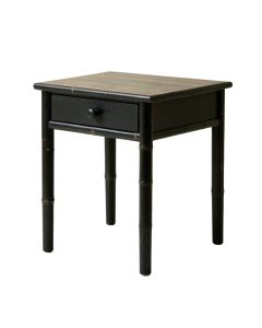 Moss Canyon Side Table - Black (synthetic illustration; no displayed measurements)