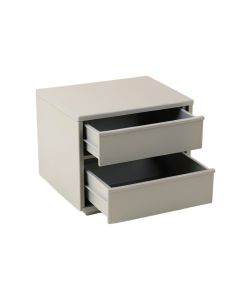 Elm Dale Small-Parts Storage Drawer Cabinet - Gray