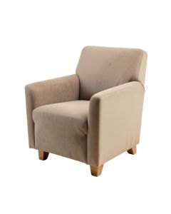 Liston 24.8 '' Wide Barrel Chair (synthetic illustration; no displayed measurements)