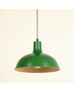 Stone Branch Pendant Light Suspended From One Plain Cable - Green (synthetic illustration; no displayed measurements)