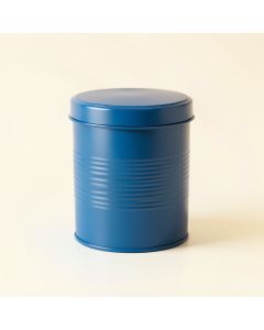 Stone Arc Storage Canister With Lid - Blue (synthetic illustration; no displayed measurements)
