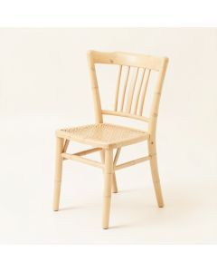 Elm Branch Dining Chair - Ivory (synthetic illustration; no displayed measurements)