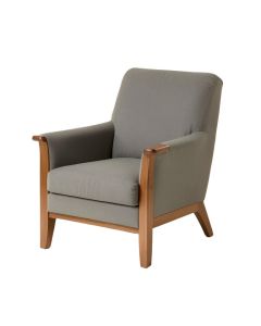 Bilski 24 '' Wide Polyester Wingback Chair (synthetic illustration; no displayed measurements)