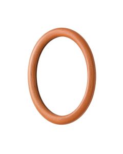 Glen Crest Framed Wall Mirror - Terracotta
