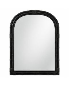 Meadow Bridge Framed Wall Mirror - Black