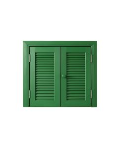 Moss Bend Wall-Mounted Laundry Cabinet - Green (synthetic illustration; no displayed measurements)