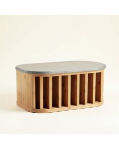 Lake Crossing Shoe Storage Bench - Gray (synthetic illustration; no displayed measurements)