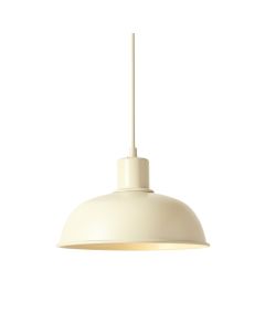 Birch Bluff Pendant Light Suspended From One Plain Cable - Ivory (synthetic illustration; no displayed measurements)