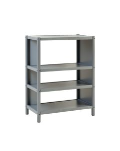 Wren Bend Empty Seed-Starting Shelving Unit Without Lights - Gray