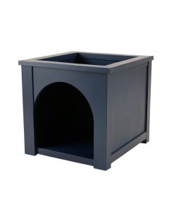 Moss Bend Empty Furniture-Style Litter Enclosure - Navy