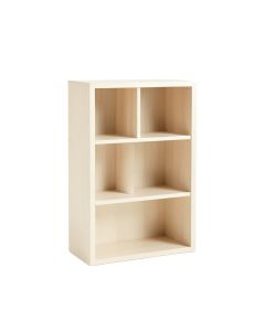 Dawn Crossing Freestanding Bookcase - Ivory (synthetic illustration; no displayed measurements)