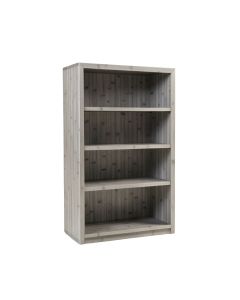 Fern Falls Freestanding Bookcase - Gray
