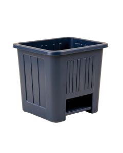 Rowan Branch Closed Garden Compost Bin - Navy (synthetic illustration; no displayed measurements)