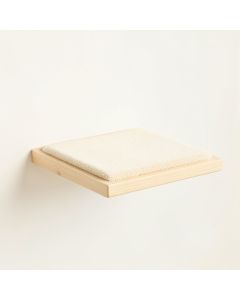 Maple Branch Wall-Mounted Cat Perch - Ivory (synthetic illustration; no displayed measurements)