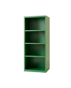 Ash Canyon Narrow Cubby Tower - Green (synthetic illustration; no displayed measurements)