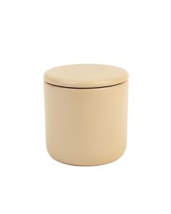Lake Branch Storage Canister With Lid - Beige